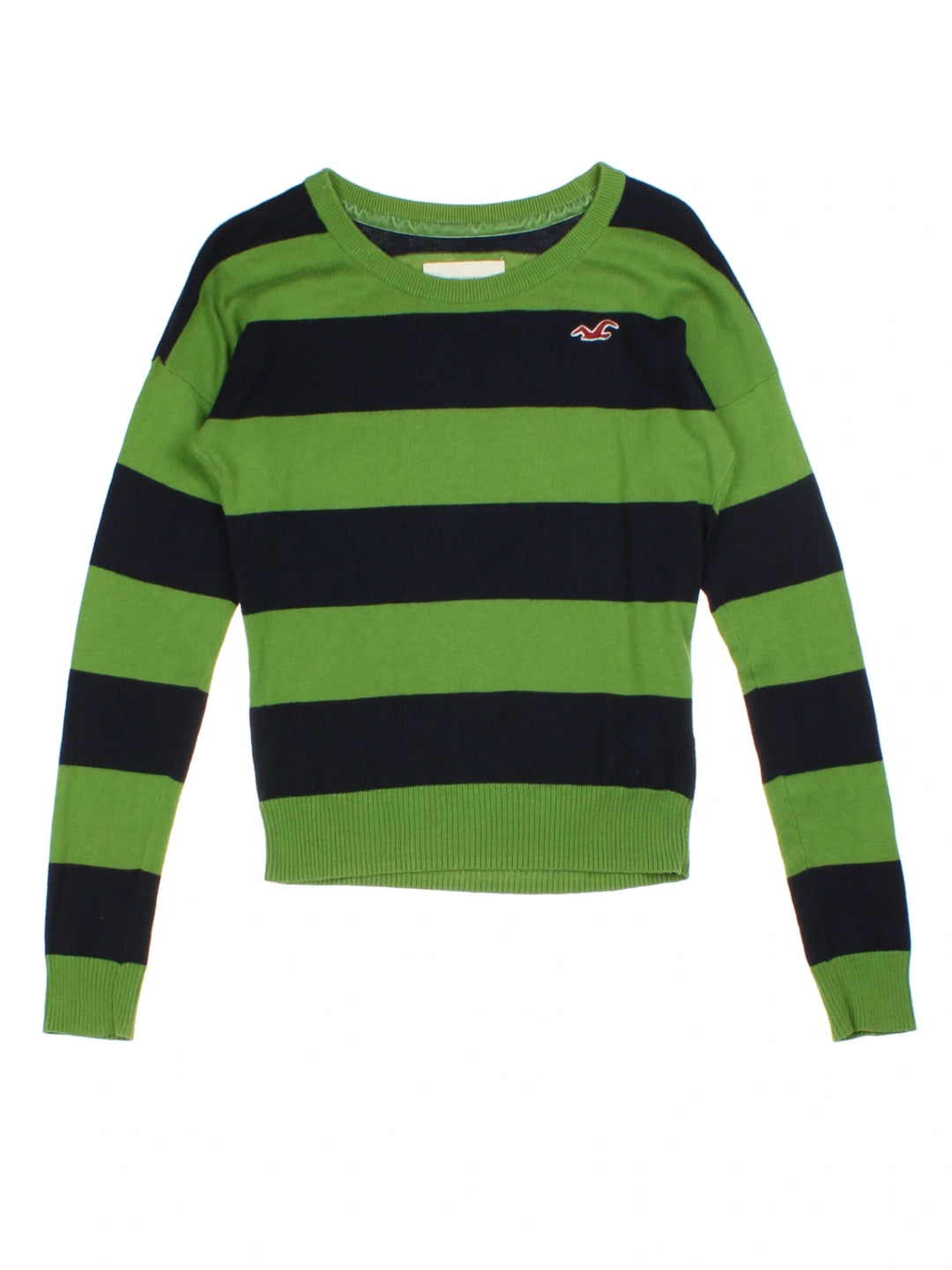 Y2K Hollister Stripe Jumper (Size S)
