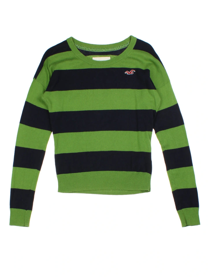 Y2K Hollister Stripe Jumper (Size S)
