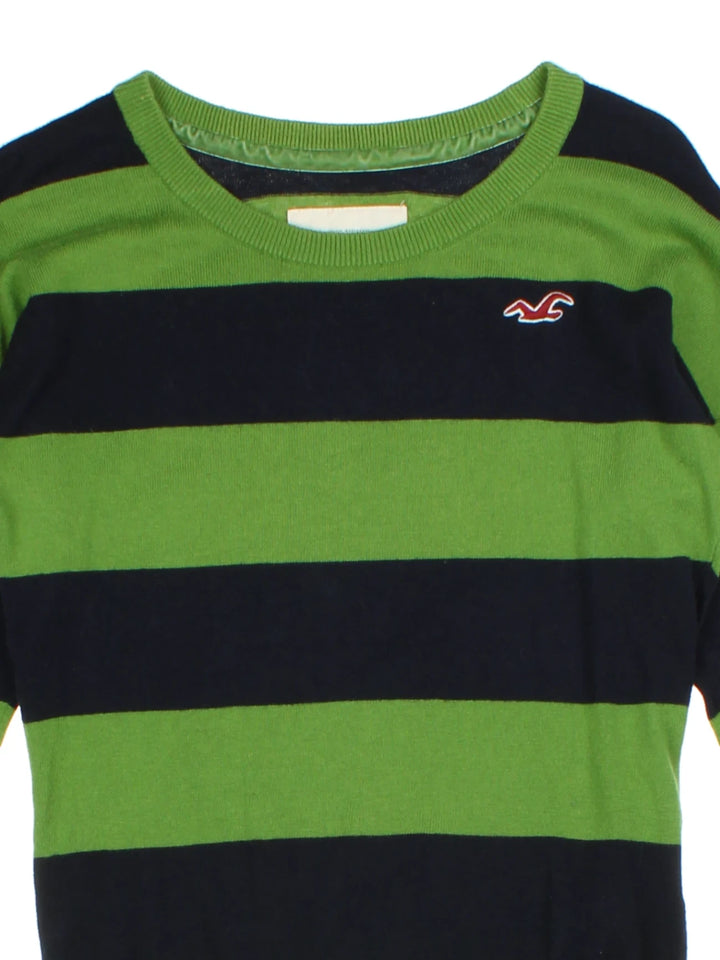 Y2K Hollister Stripe Jumper (Size S)