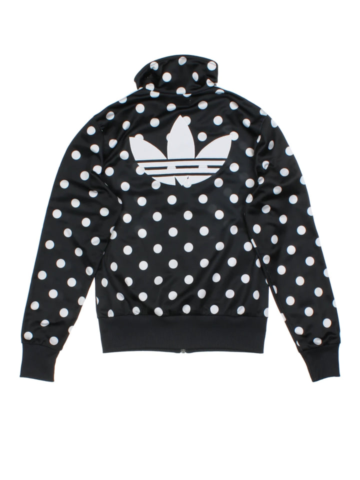 Adidas Polka Dot Tracksuit Top (Size XS)