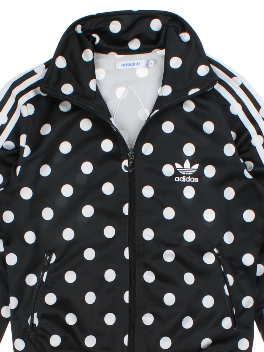 Adidas Polka Dot Tracksuit Top (Size XS)