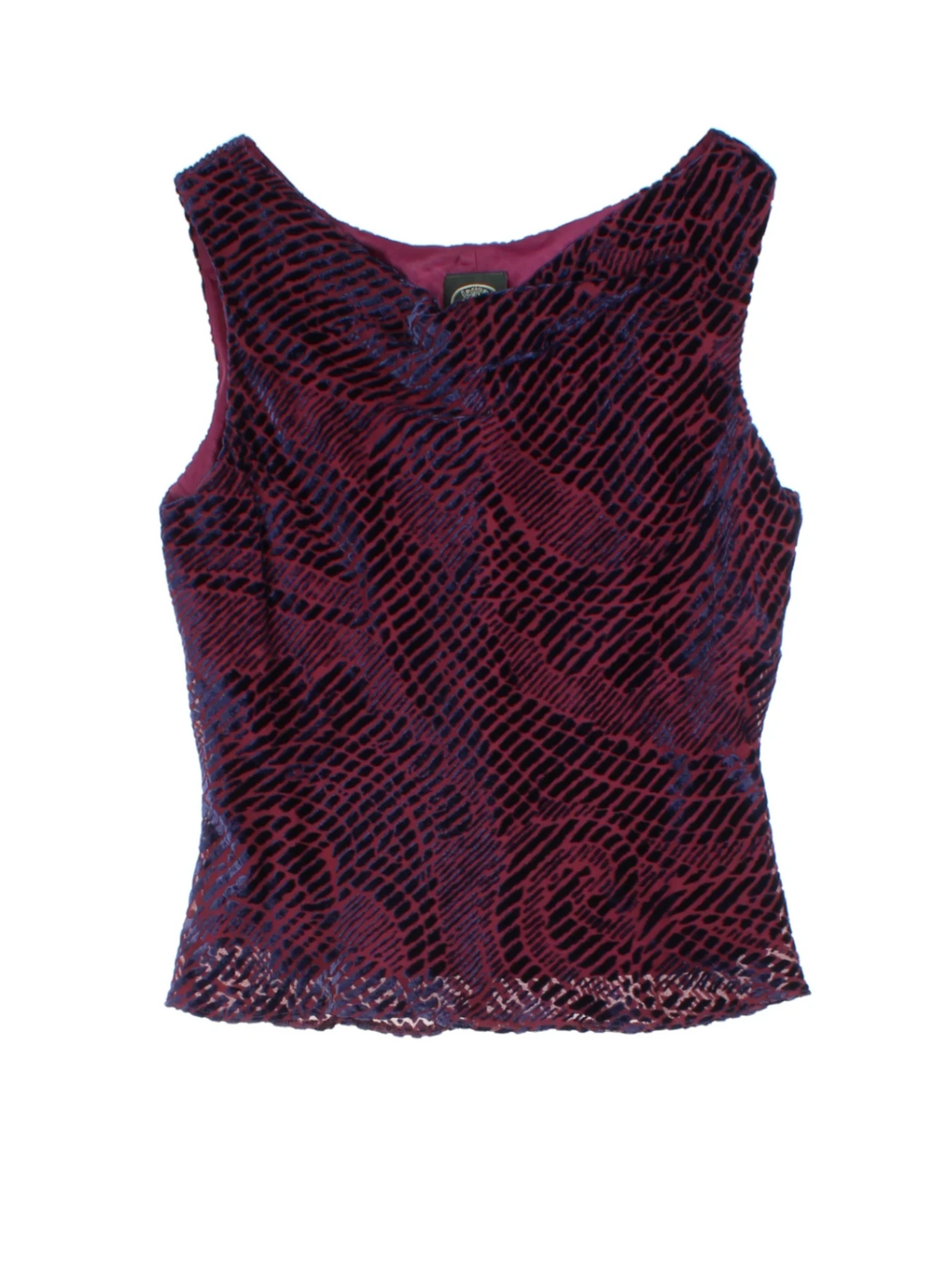 Laura Ashley Cowl Neck Top (Size M)