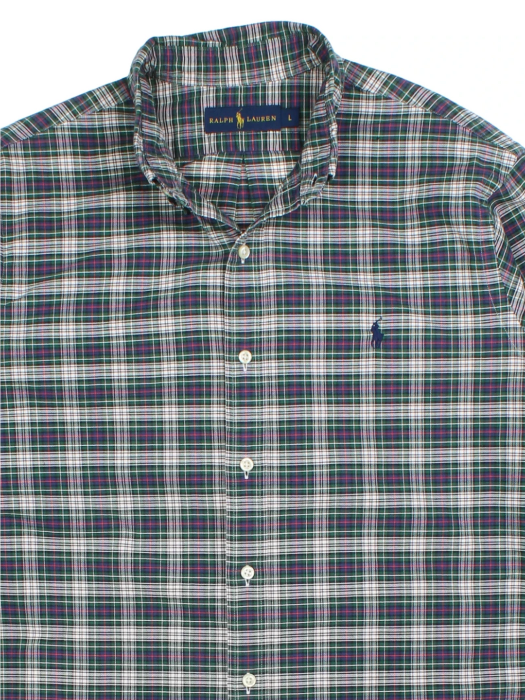 Ralph Lauren Checked Shirt (Size L)