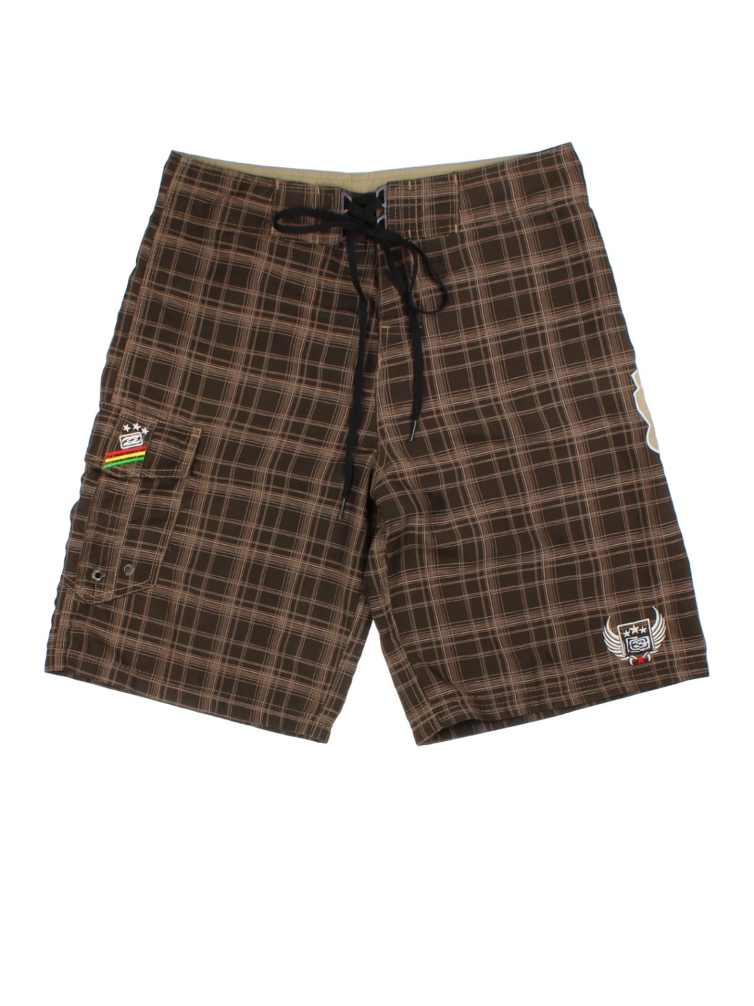 Billabong Checkered Board Shorts (Size M)