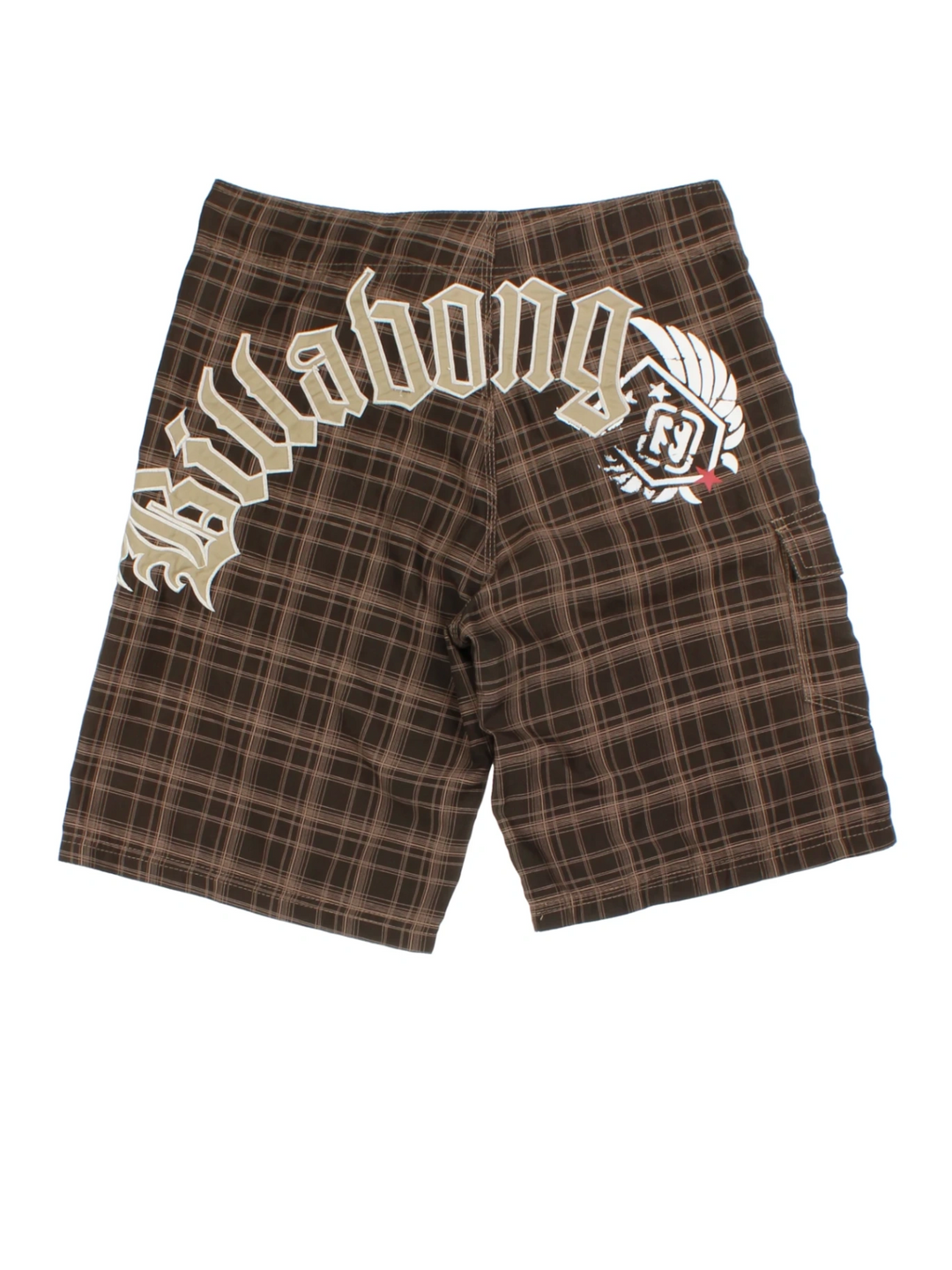 Billabong Checkered Board Shorts (Size M)