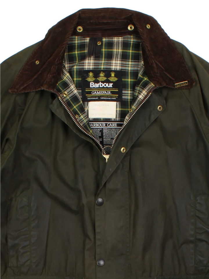 Barbour Gamefair Waxed Jacket (Size XL)