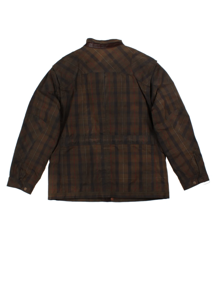 Timberland Checked Waxed Jacket (Size XL)