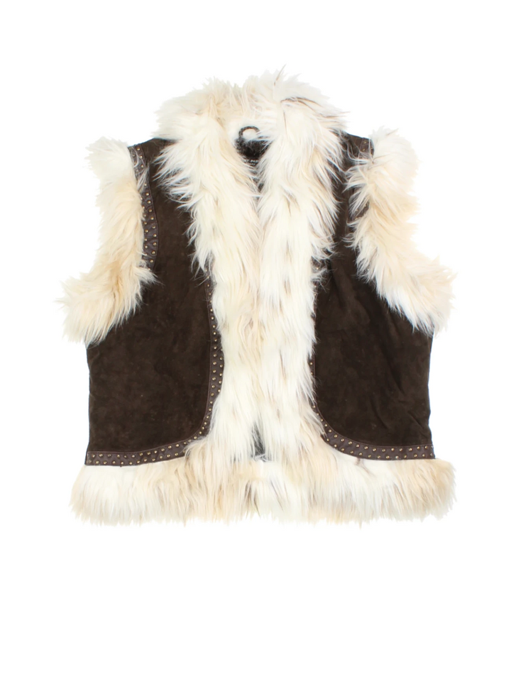 Suede Afghan Gilet (Size L)