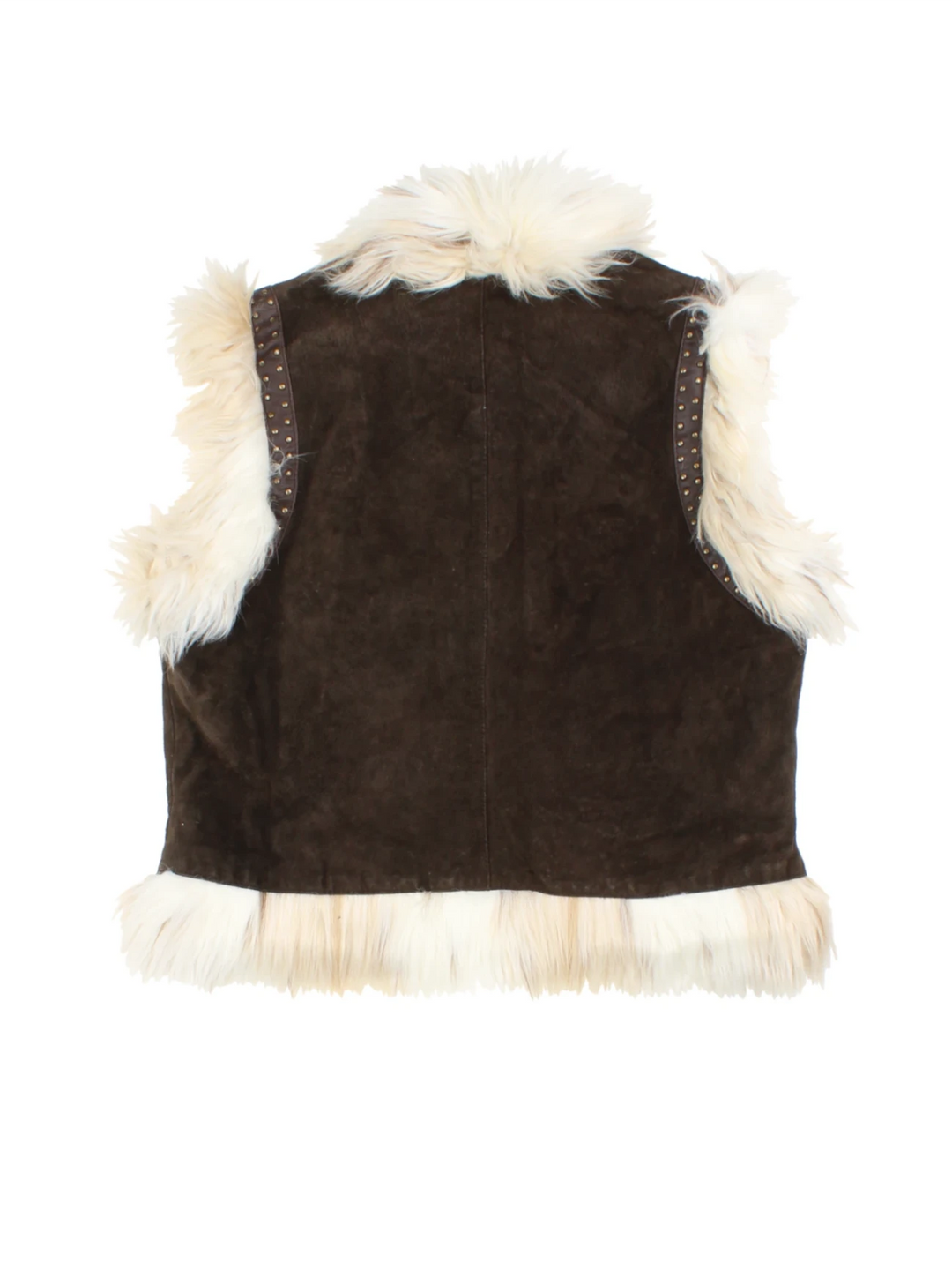 Suede Afghan Gilet (Size L)