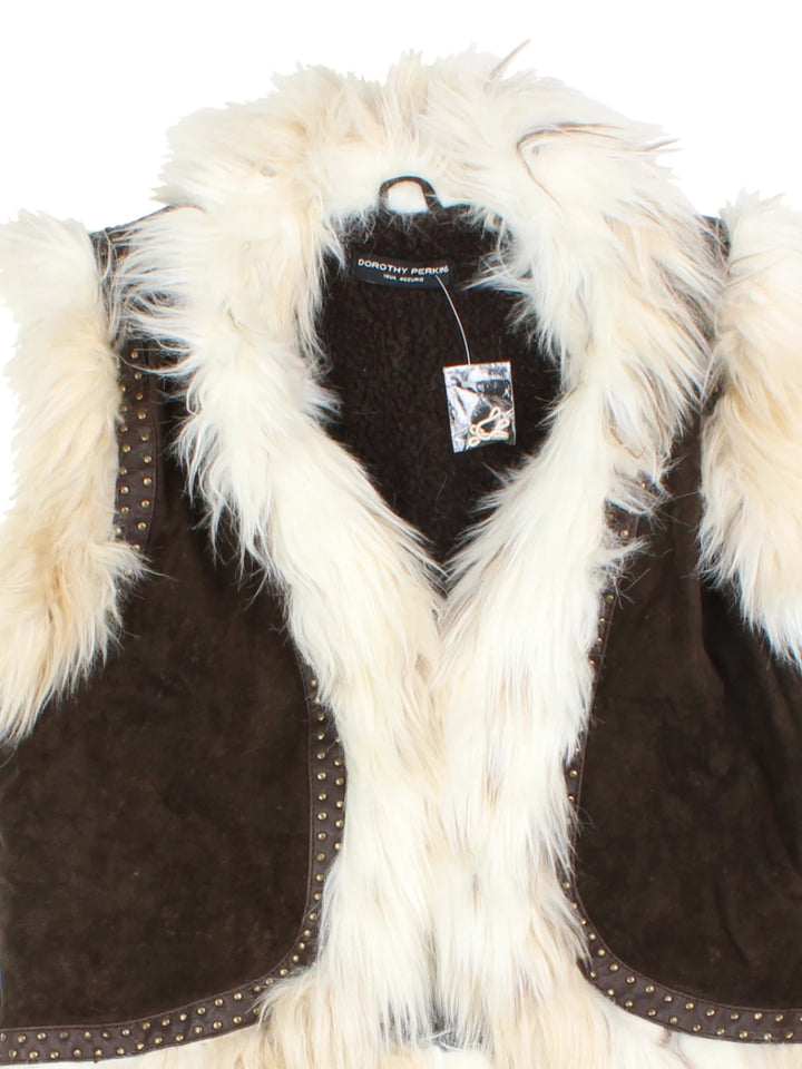 Suede Afghan Gilet (Size L)