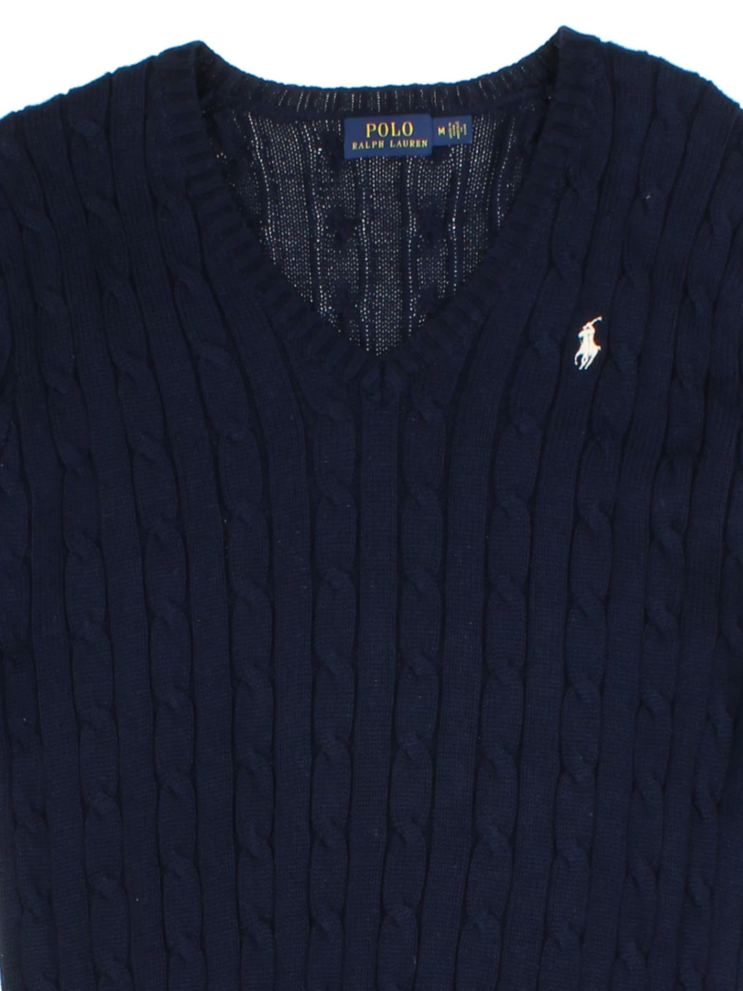 Ralph Lauren Cable Knit Jumper (Size M)
