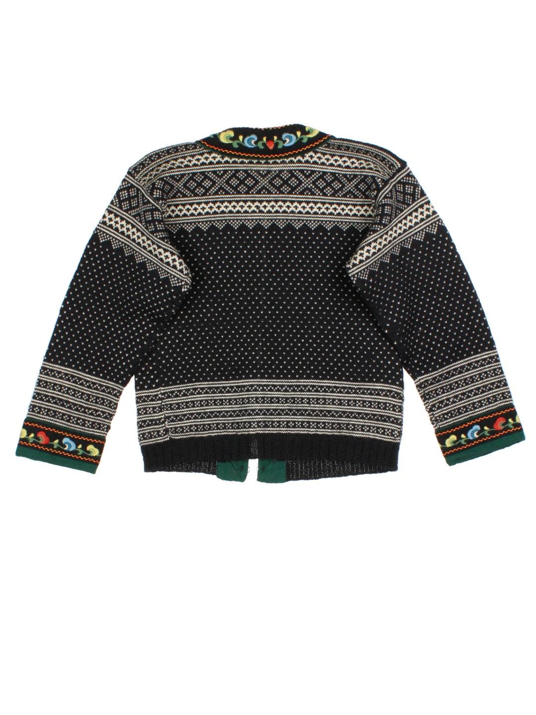 Nordic Fair Isle Cardigan (Size S)