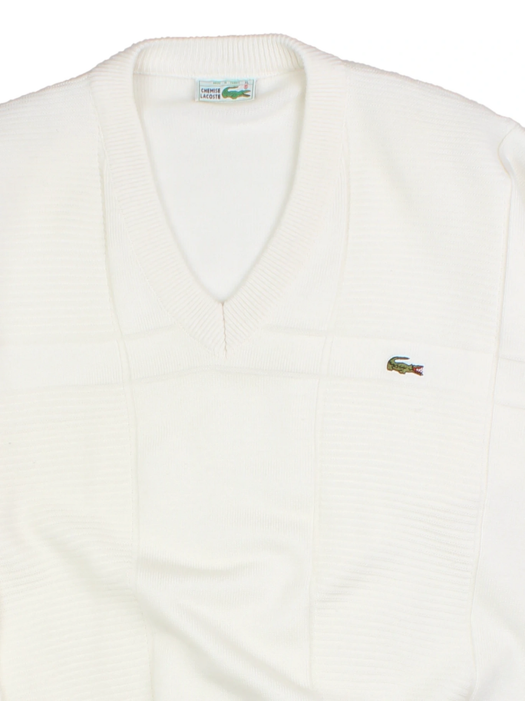 Lacoste V-Neck Jumper (Size L)