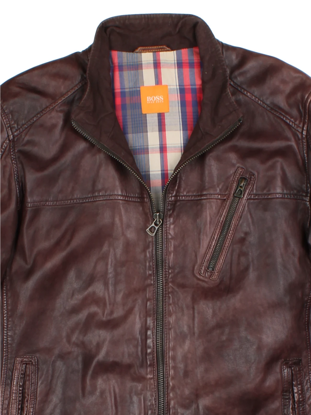 Boss Leather Jacket (Size M)