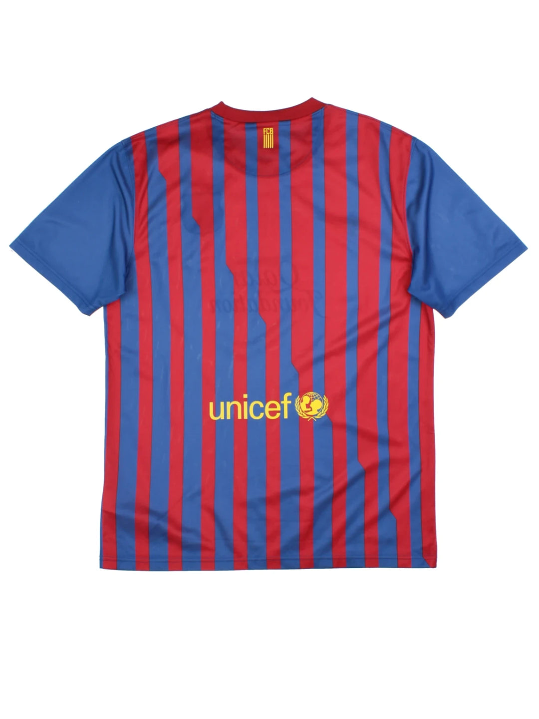11-12 Nike Barcelona Home Football Shirt (Size L)