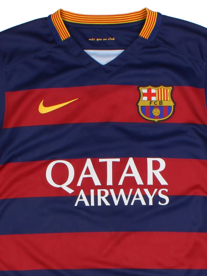15-16 Barcelona Home Football Shirt (Size S)