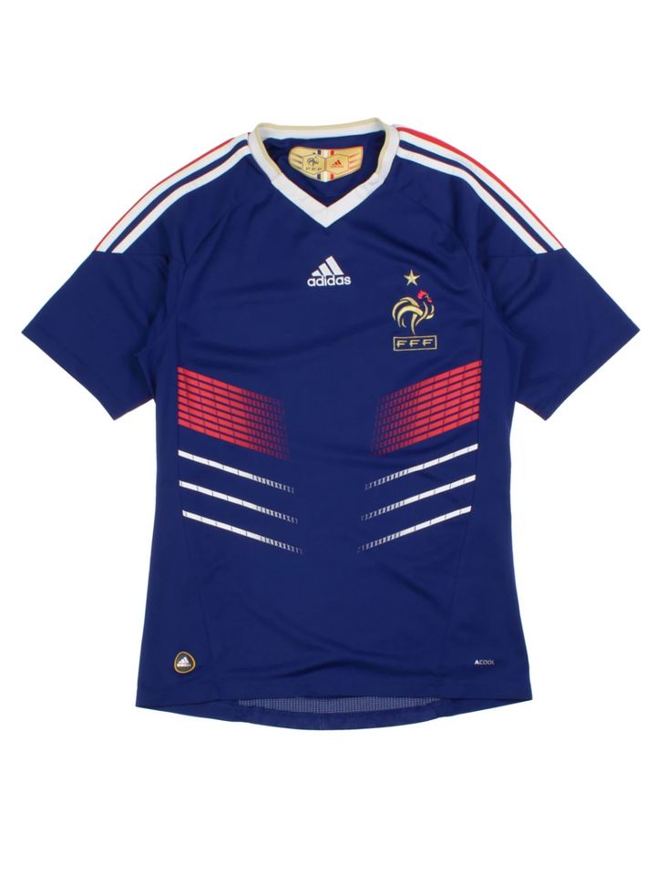 09-10 Adidas France Home Football Shirt (Size S)