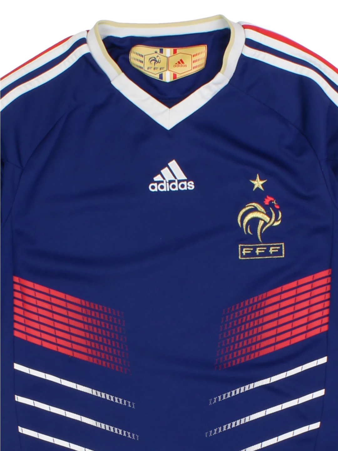 09-10 Adidas France Home Football Shirt (Size S)