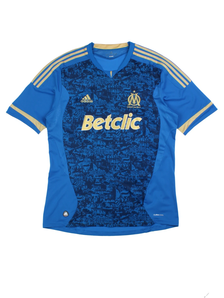 11-12 Adidas Olympique Marseille Away Football Shirt (Size XL)