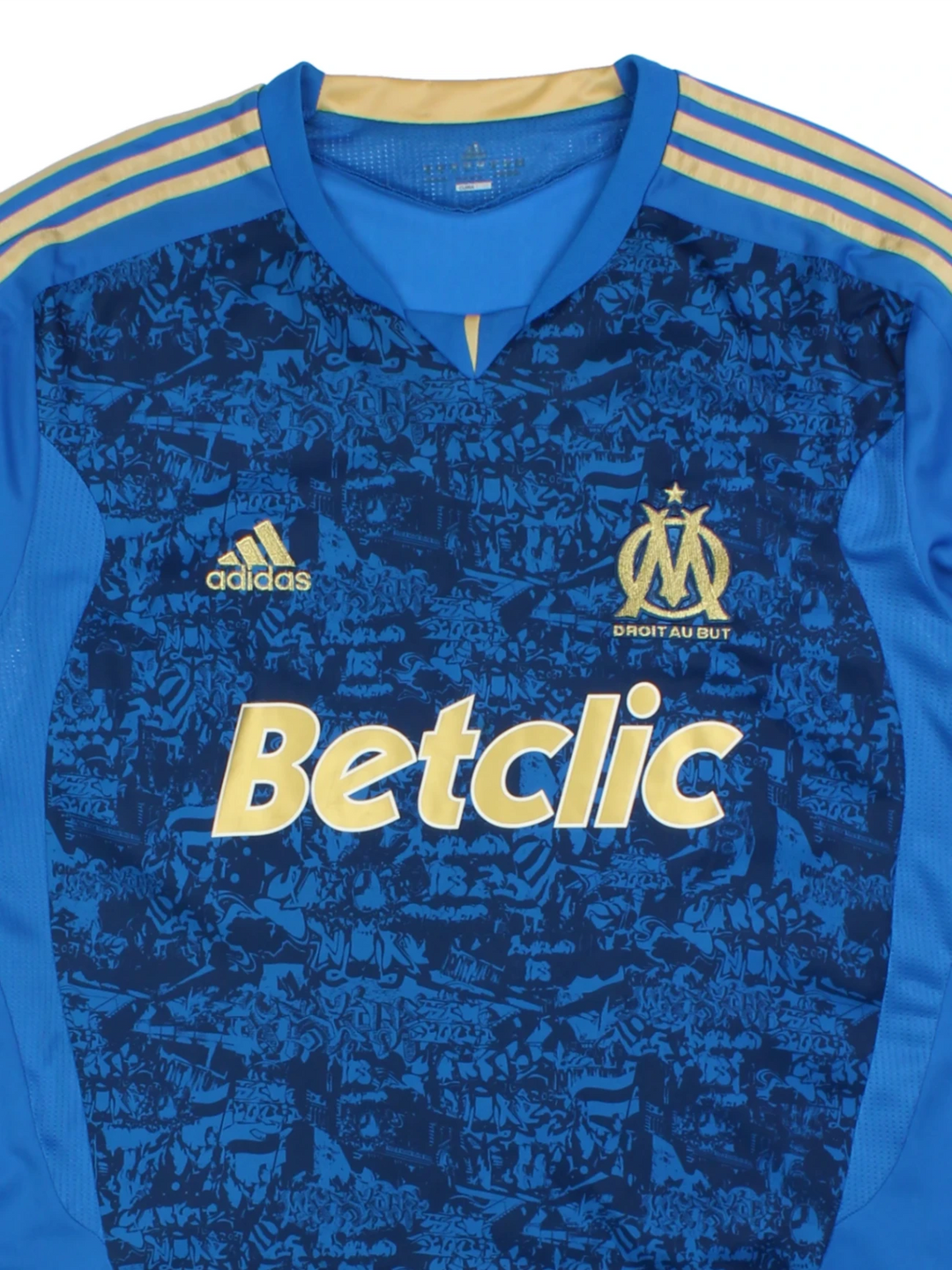 11-12 Adidas Olympique Marseille Away Football Shirt (Size XL)