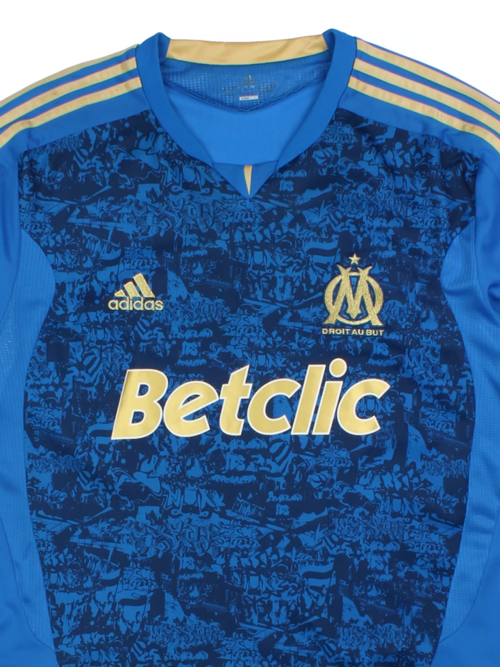 11-12 Adidas Olympique Marseille Away Football Shirt (Size XL)