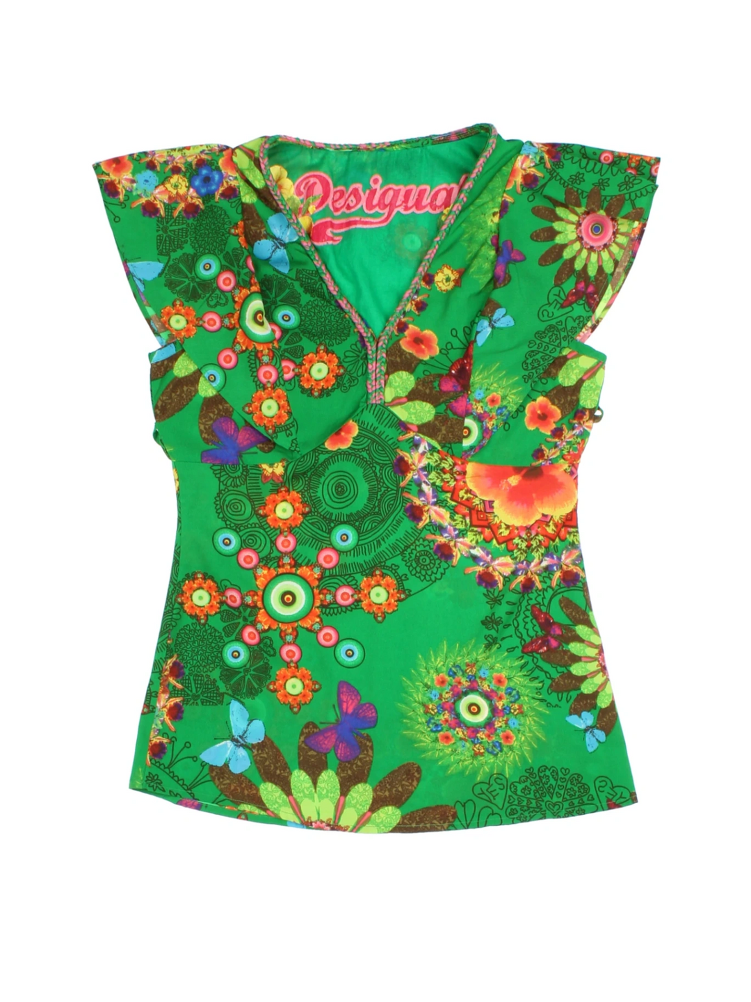 Y2K Desigual Top (Size XS)