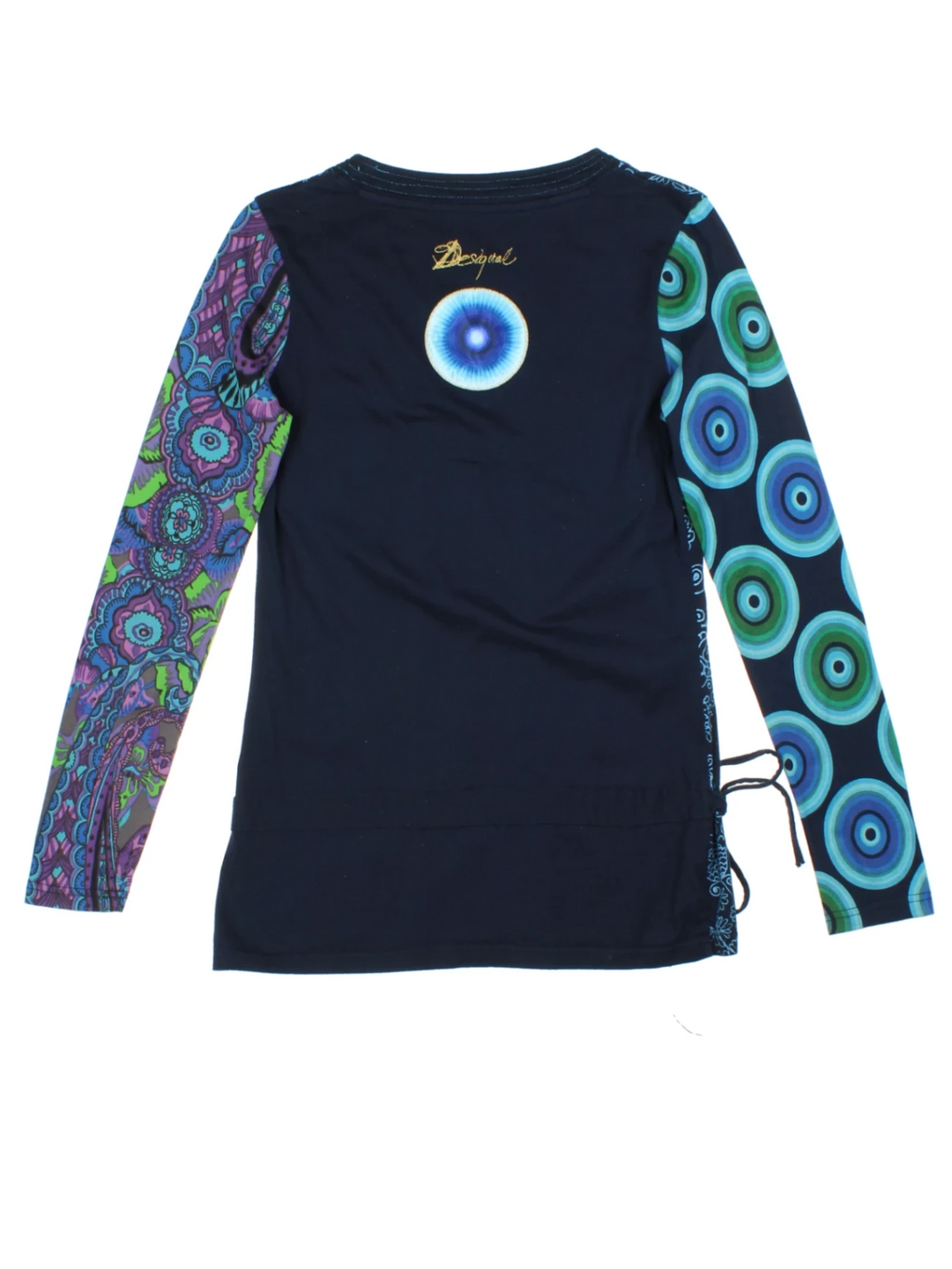 Y2K Desigual Patterned Top (Size M)