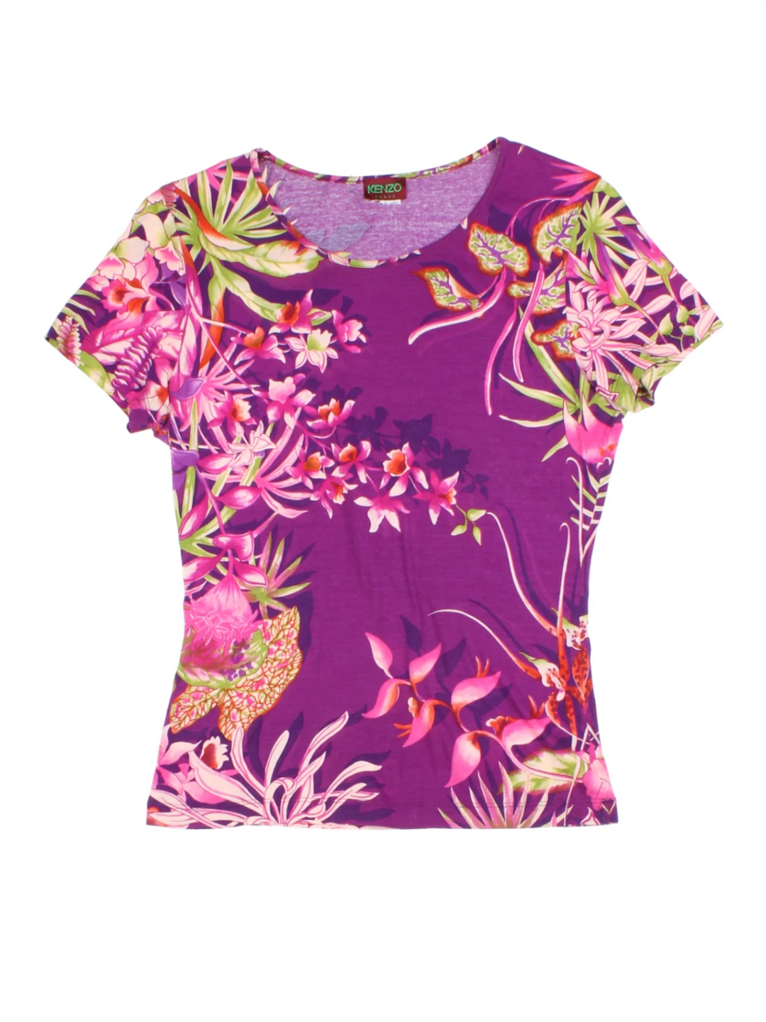 Y2K Kenzo Floral T-Shirt (Size S)