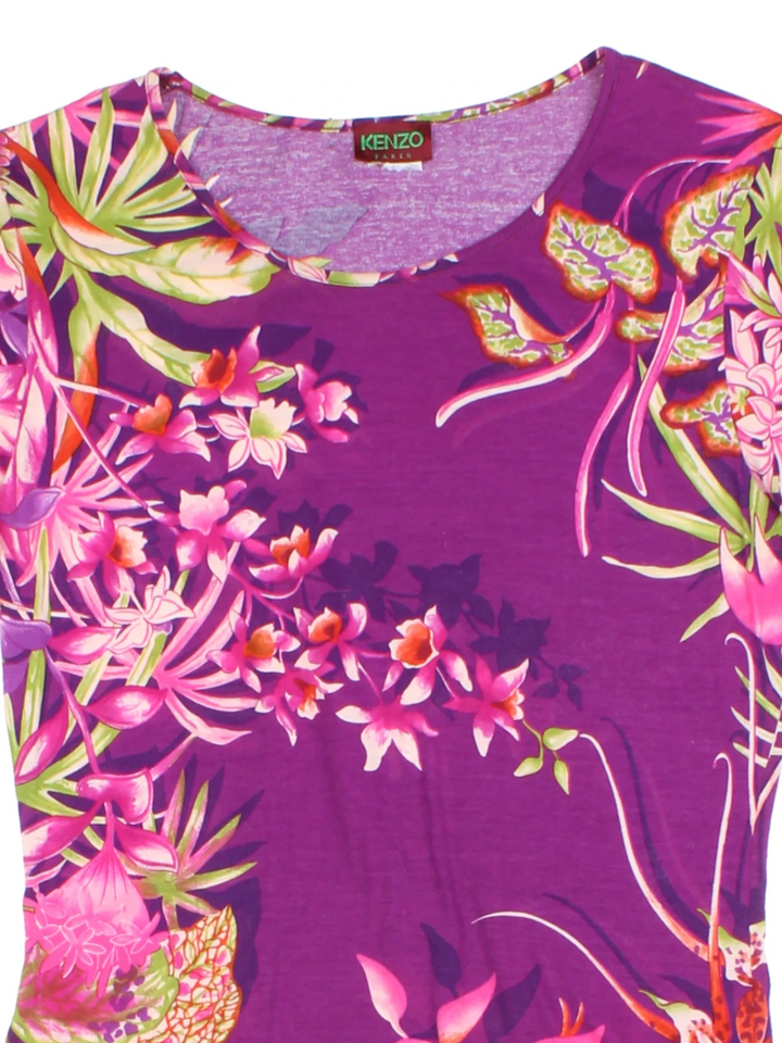 Y2K Kenzo Floral T-Shirt (Size S)