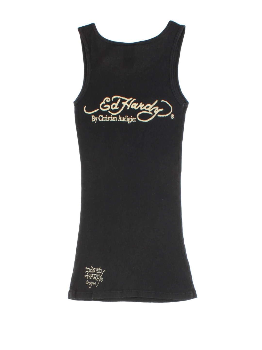 Y2K Ed Hardy Graphic Top (Size S)