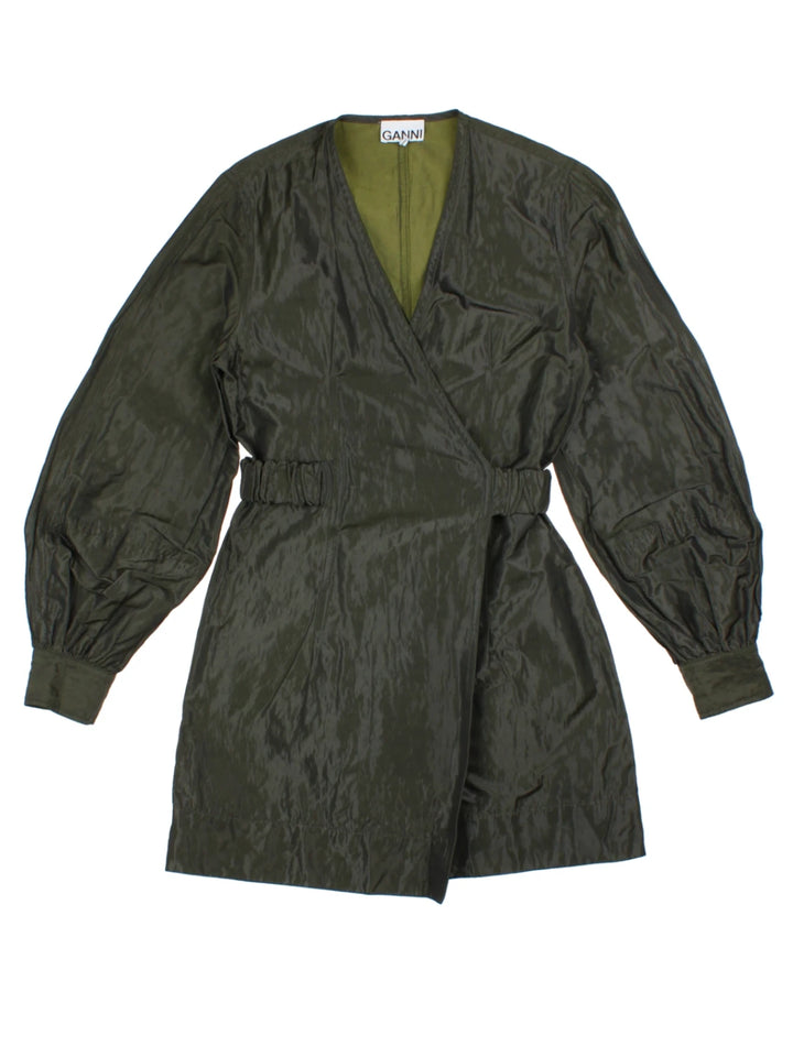 Ganni Wrap Dress (Size S)