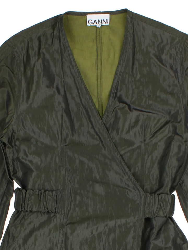 Ganni Wrap Dress (Size S)