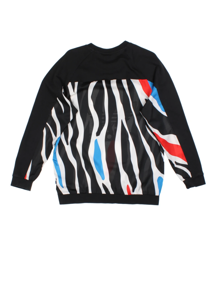 Adidas Zebra Print Jumper (Size M)