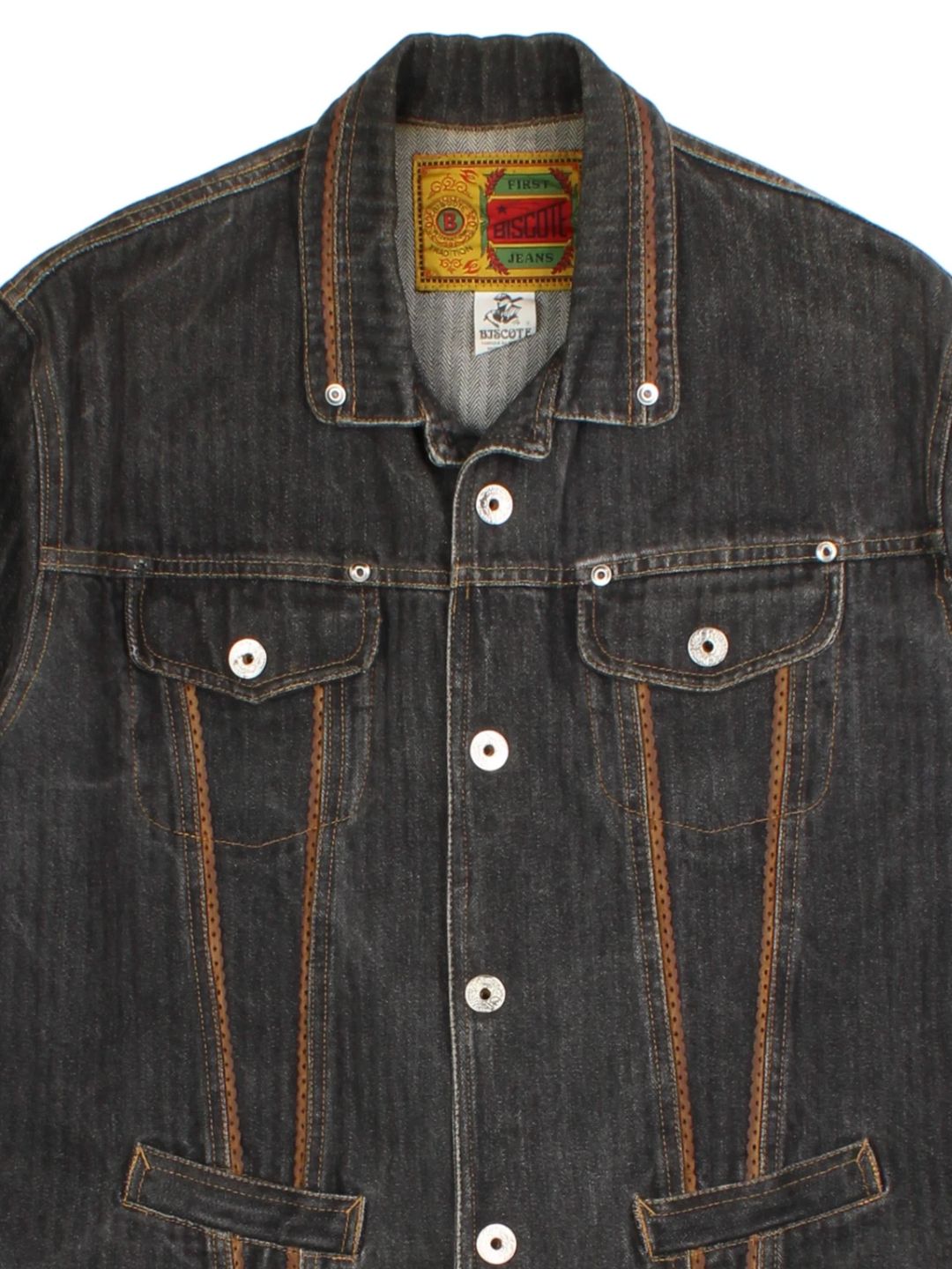 Biscote Denim Jacket (Size L)