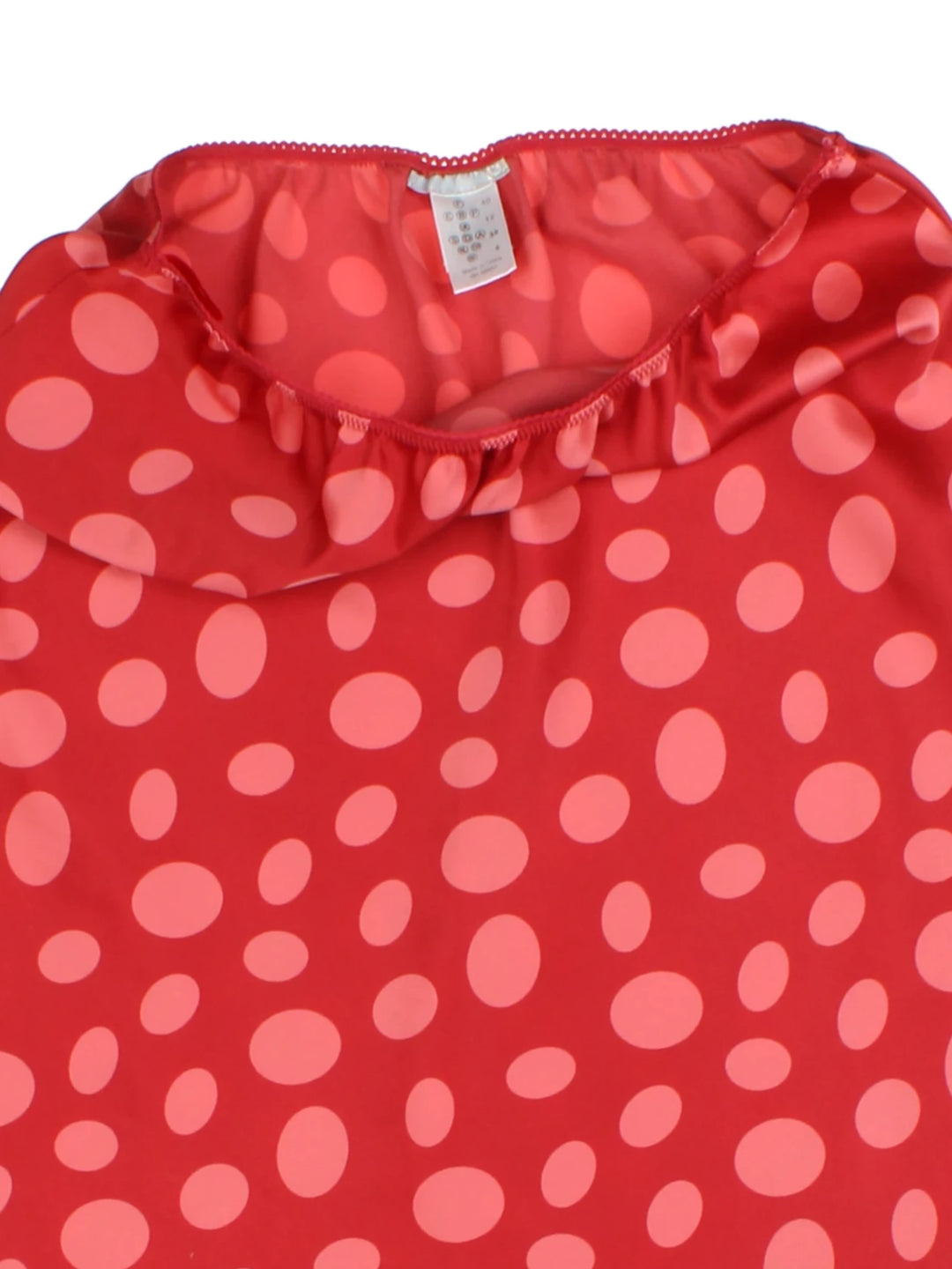 Y2K Polka Dot Midi Skirt (Size M)