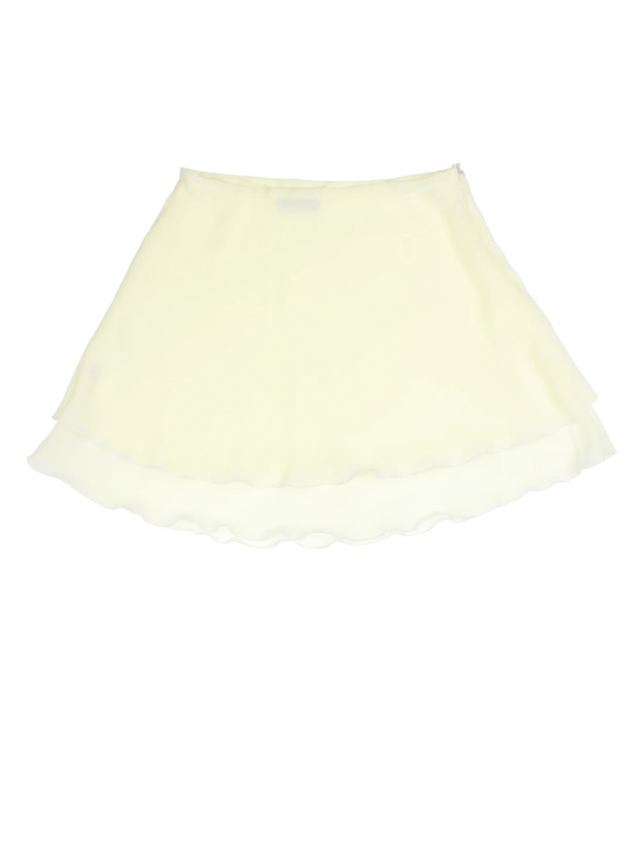 Y2K Layered Mini Skirt (Size XS)