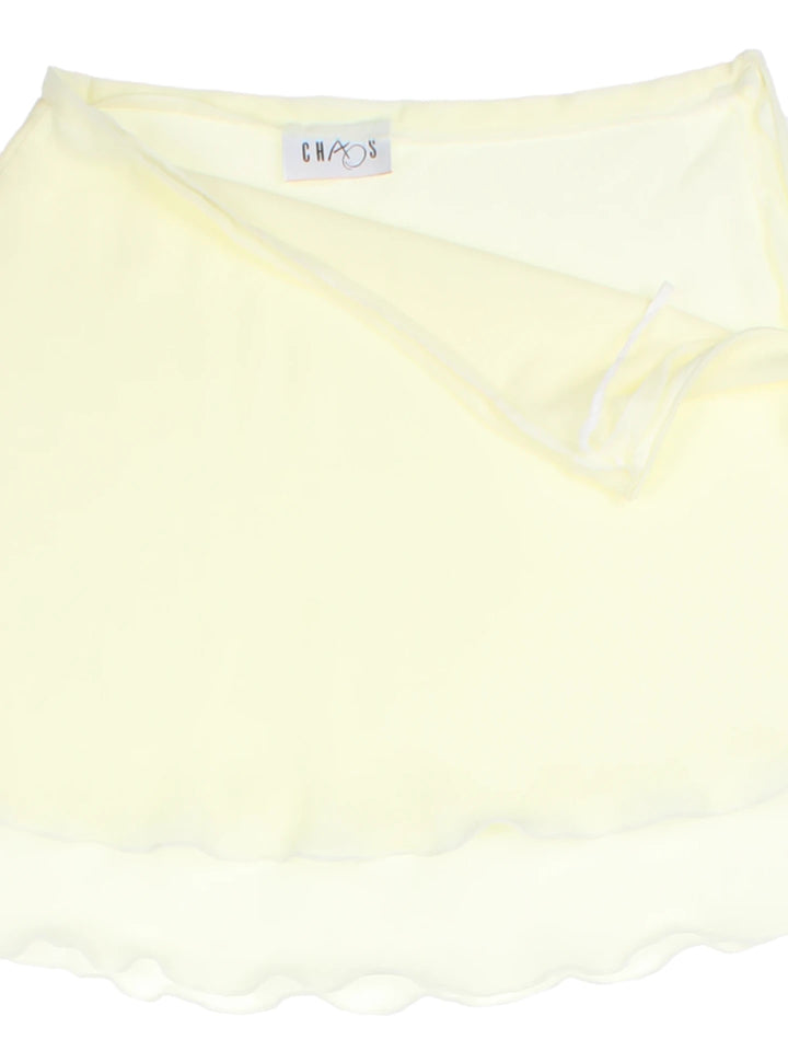 Y2K Layered Mini Skirt (Size XS)