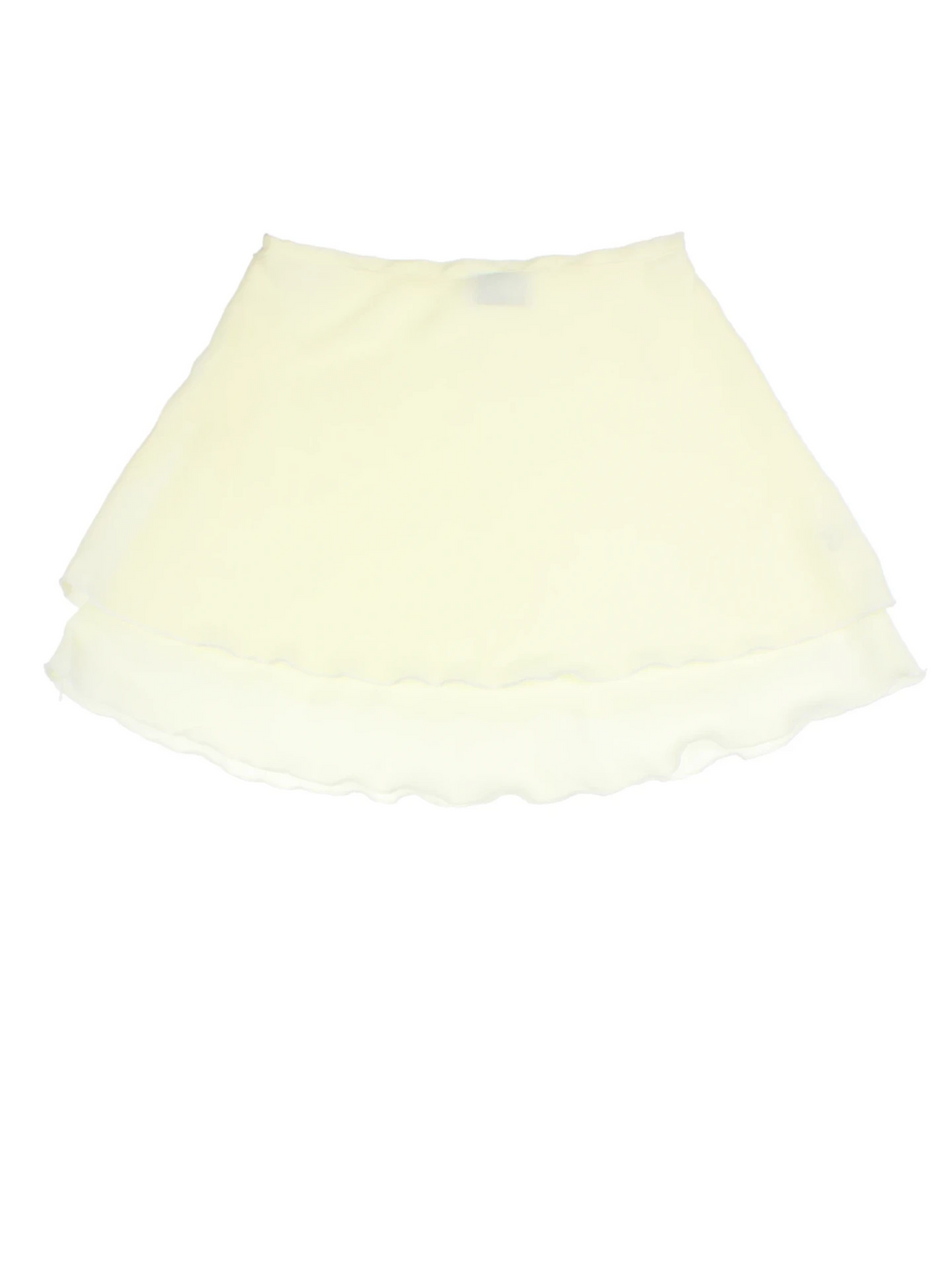 Y2K Layered Mini Skirt (Size XS)