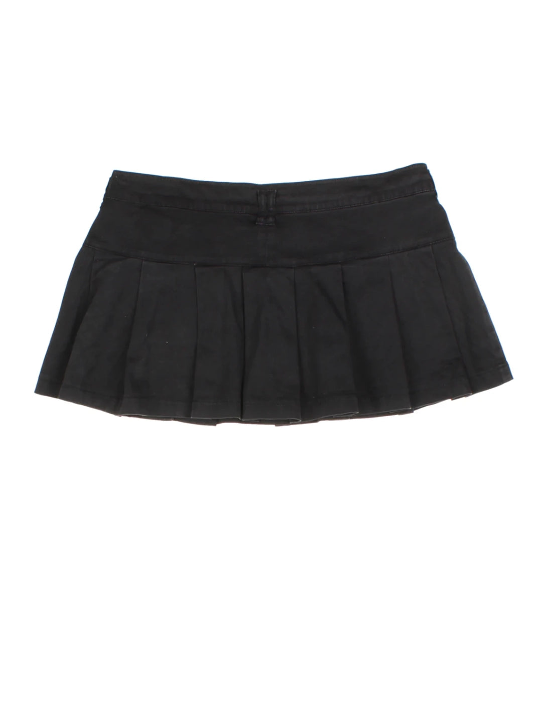 Y2K Golddigga Pleated Mini Skirt (Size M)