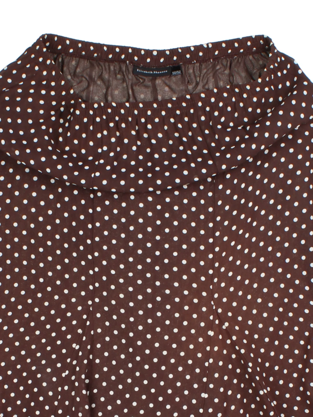 Y2K Polka Dot Midi Skirt (Size XXL)