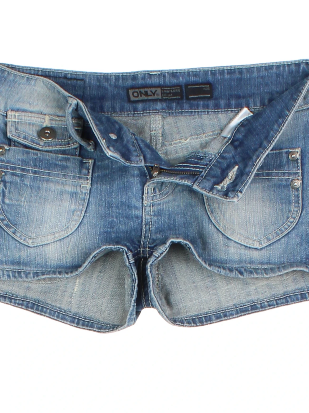 Y2K Denim Shorts (Size XXS)