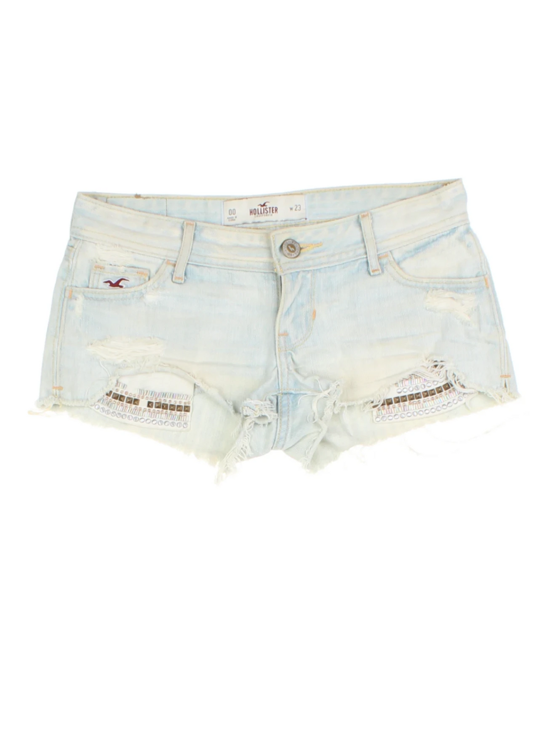 Y2K Denim Hollister Shorts (Size XXS)