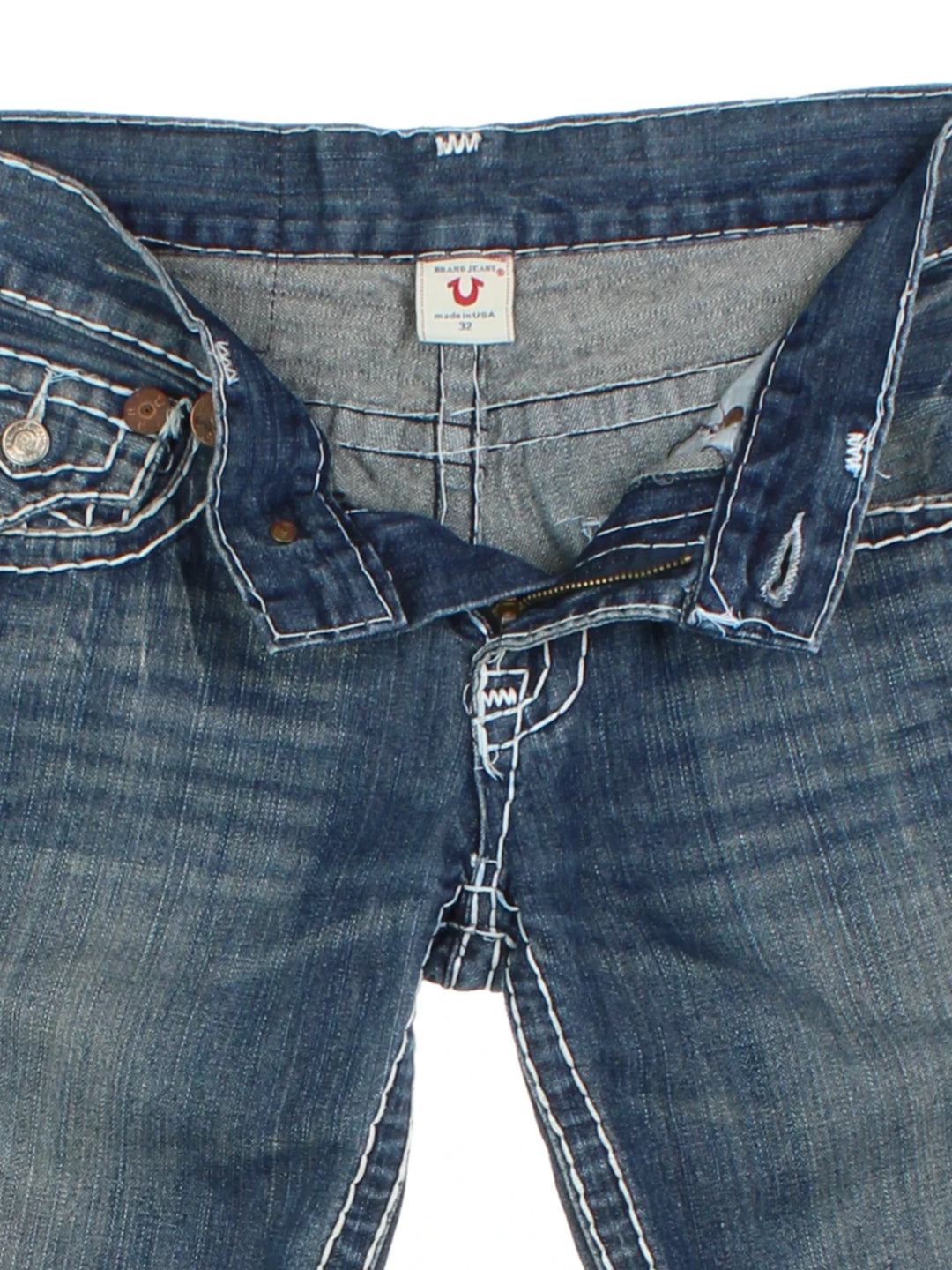 True Religion Denim Shorts (Size M)