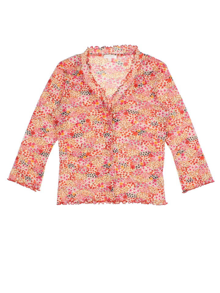 Y2K Kookai Floral Blouse (Size M)