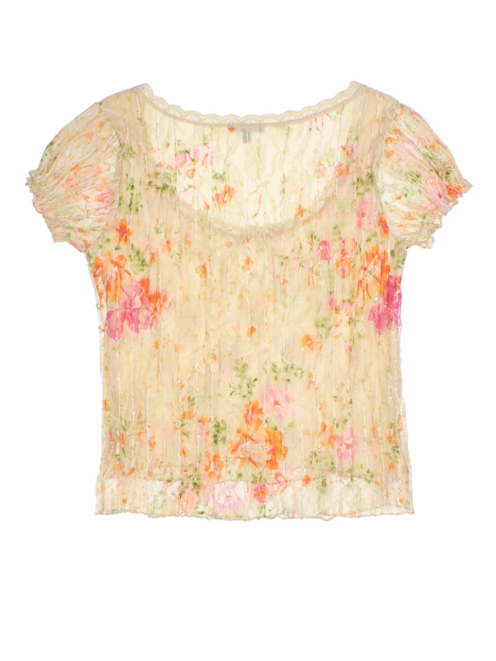 Y2K Per Una Floral Top (Size L)