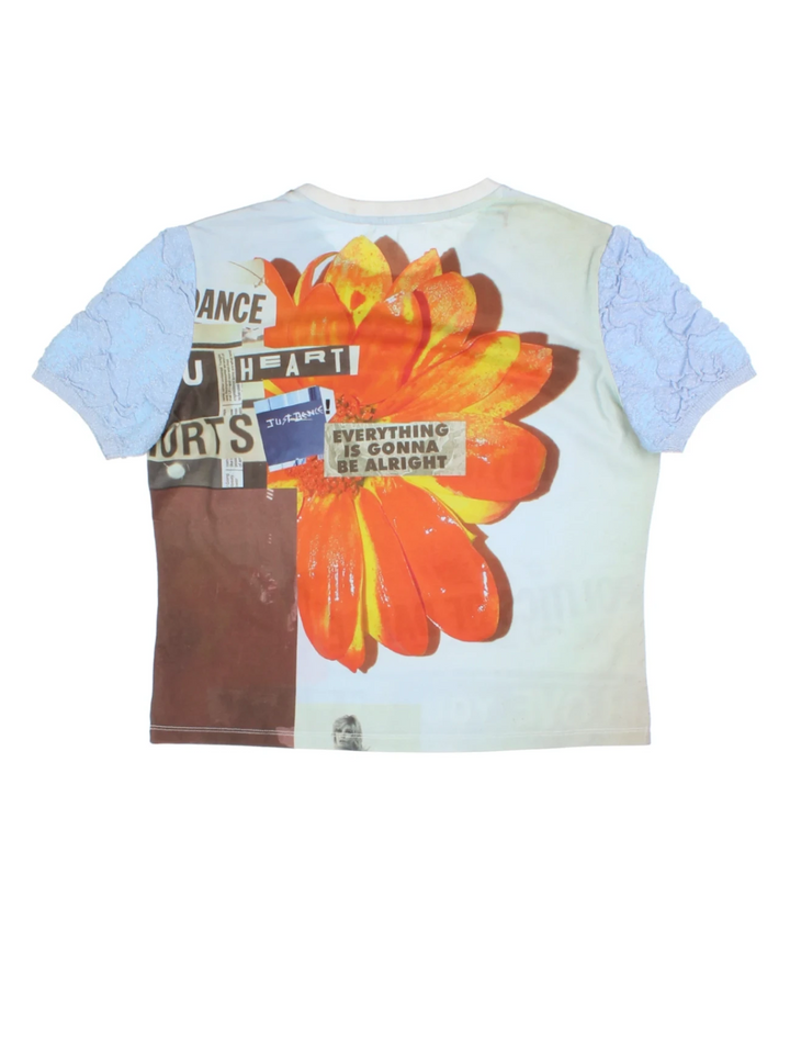 Y2K Desigual Graphic T-Shirts (Size M)