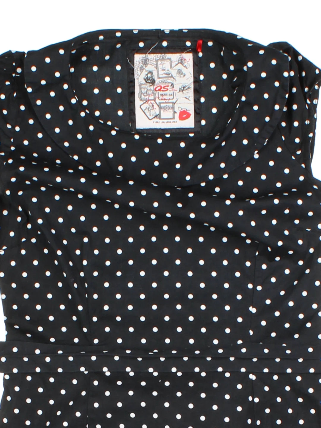 Y2K Polka Dot Top (Size S)