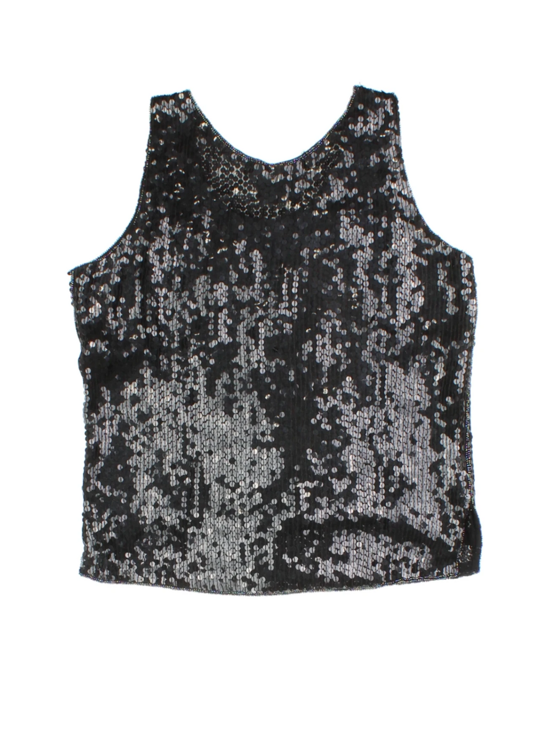 Y2K Tiger Sequin Top (Size S)