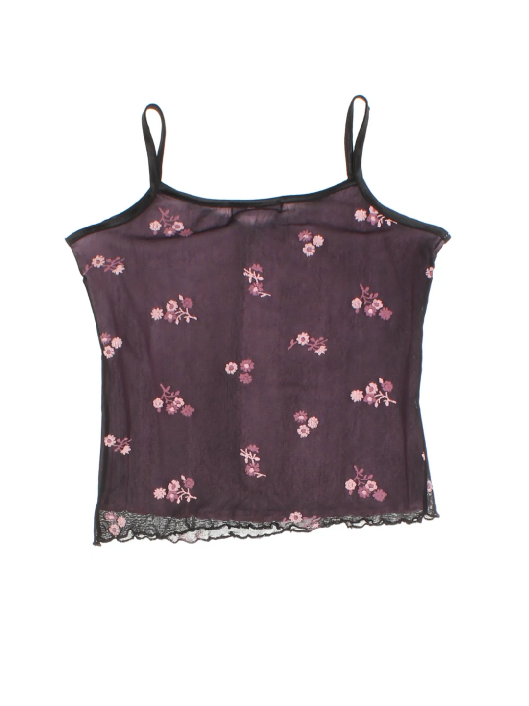 Y2K New Look Floral Camisole Top (Size S)