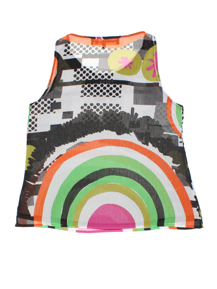 Y2K Desigual Sleeveless Top (Size M)